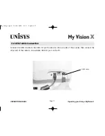 Preview for 18 page of Unisys My VisionX Operator'S Manual