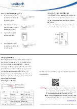 Preview for 2 page of Unitech EA320 Quick Start Manual