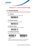 Preview for 60 page of Unitech MS650 User Manual