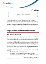 Preview for 3 page of Unitech MS852DPM ESD User Manual