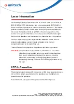 Preview for 6 page of Unitech MS852DPM ESD User Manual