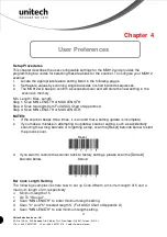 Preview for 18 page of Unitech MS912BT User Manual