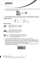 Preview for 23 page of Unitech MS912BT User Manual