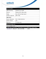 Preview for 21 page of Unitech MS916 User Manual