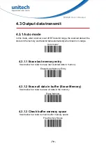 Preview for 86 page of Unitech MS926 User Manual