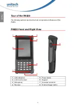 Preview for 8 page of Unitech PA820 Quick Reference Manual