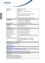 Preview for 20 page of Unitech PA820 Quick Reference Manual