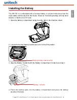 Preview for 4 page of Unitech RH767 II Quick Reference Manual