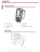 Preview for 2 page of Unitech RH767 Quick Reference Manual