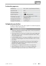 Preview for 48 page of UNITED OFFICE 320246 1901 Operating Instructions Manual