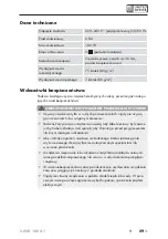 Preview for 62 page of UNITED OFFICE 320246 1901 Operating Instructions Manual