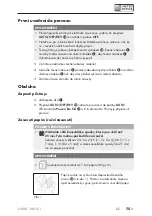 Preview for 78 page of UNITED OFFICE 320246 1901 Operating Instructions Manual