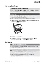 Preview for 58 page of UNITED OFFICE 401647 2107 Operating Instructions And Safety Instructions