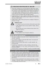 Preview for 82 page of UNITED OFFICE 401647 2107 Operating Instructions And Safety Instructions