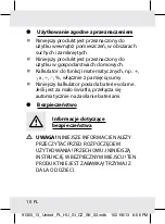 Preview for 9 page of UNITED OFFICE 91305 Operation And Safety Notes