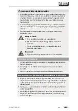 Preview for 152 page of UNITED OFFICE UAV 300 A1 Operating Instructions And Safety Instructions