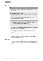 Preview for 13 page of UNITED OFFICE UAVK 180 A1 Operating Instructions Manual