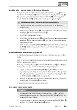 Preview for 24 page of UNITED OFFICE UAVK 180 A1 Operating Instructions Manual