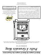 Preview for 48 page of United States Stove Company King Pellet Stove KP130 Owner'S Operation And Instruction Manual