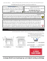 Preview for 40 page of United States Stove Company US2500E-BL Owner’S Instruction And Operation Manual