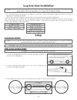 Preview for 22 page of United States Stove Ashley AG30FP Manual