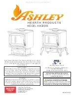 United States Stove Ashley AW2020E Manual preview