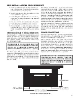 Preview for 5 page of United States Stove Country Hearth 2200IE Owner'S Operation And Instruction Manual