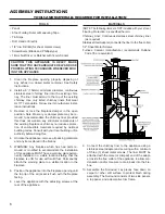 Preview for 6 page of United States Stove Country Hearth 2200IE Owner'S Operation And Instruction Manual