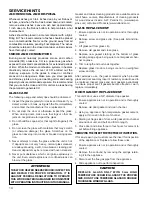 Preview for 14 page of United States Stove Country Hearth 2200IE Owner'S Operation And Instruction Manual