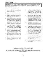 Preview for 3 page of United States Stove LOGWOOD 2421 Owner'S Manual