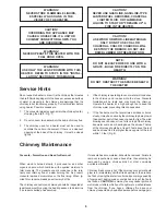 Preview for 9 page of United States Stove LOGWOOD 2421 Owner'S Manual