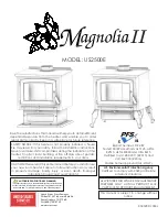 Preview for 1 page of United States Stove Magnolia II Manual