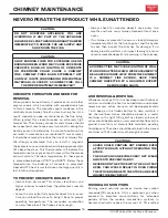 Preview for 15 page of United States Stove US1100E-BL Owner’S Instruction And Operation Manual