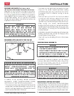 Preview for 8 page of United States Stove US5522 Owner’S Instruction And Operation Manual