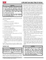Preview for 14 page of United States Stove US5522 Owner’S Instruction And Operation Manual