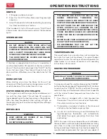 Preview for 16 page of United States Stove US5522 Owner’S Instruction And Operation Manual