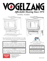 United States Stove VOGELZANG VG2020 Manual preview