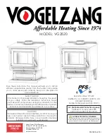 United States Stove VOGELZANG VG2520 Assembly Instructions Manual preview