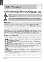 Preview for 3 page of United Technologies Carrier 42QHB026N8 Owner'S Manual