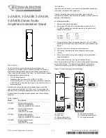 United Technologies Edwards 3-ZA20A Installation Sheet preview