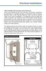 Preview for 5 page of UNITED C5 Series Installation & Service Manual