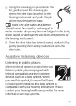 Preview for 15 page of Unitron Shine Moda II Manual