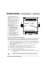 Preview for 1 page of Unitronics IO-RO8 Manual