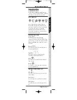 Preview for 7 page of Universal Electronics C6 Owner'S Manual