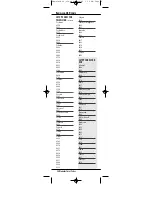 Preview for 36 page of Universal Electronics C6 Owner'S Manual