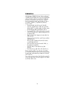 Preview for 3 page of Universal Electronics M1055 User Manual