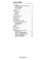 Preview for 2 page of Universal Electronics Polaris User Manual