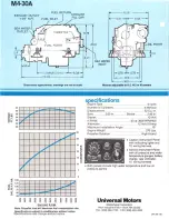 Preview for 2 page of Universal Motors M4-30A Specifications