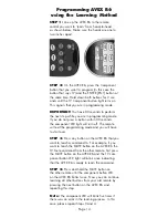 Preview for 14 page of Universal Remote Control AVEX Manual
