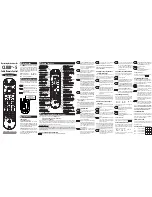 Preview for 1 page of Universal Remote Control CLIKR-5 UR5U-8800L Operating Instructions